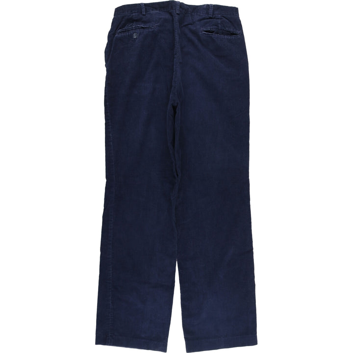 Vintage men's corduroy pants, size W34 unclear navy blue type Vintage Second Hand