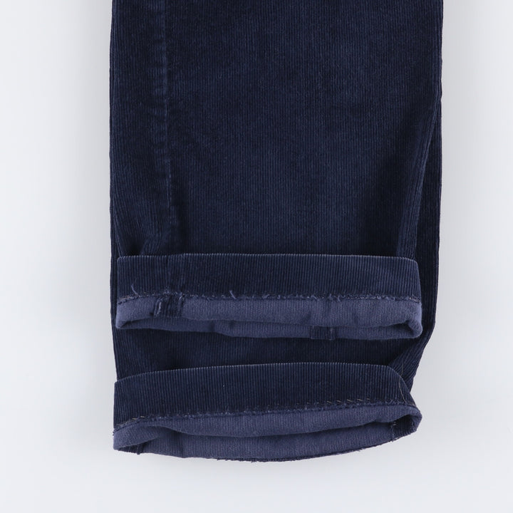 Vintage men's corduroy pants, size W34 unclear navy blue type Vintage Second Hand