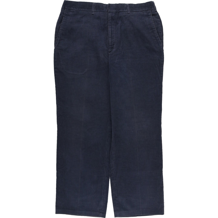 Haggar Corduroy Pants for Men, W36 cotton navy blue type Vintage Second Hand