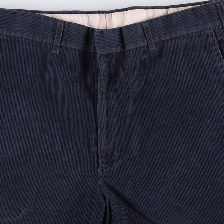Haggar Corduroy Pants for Men, W36 cotton navy blue type Vintage Second Hand