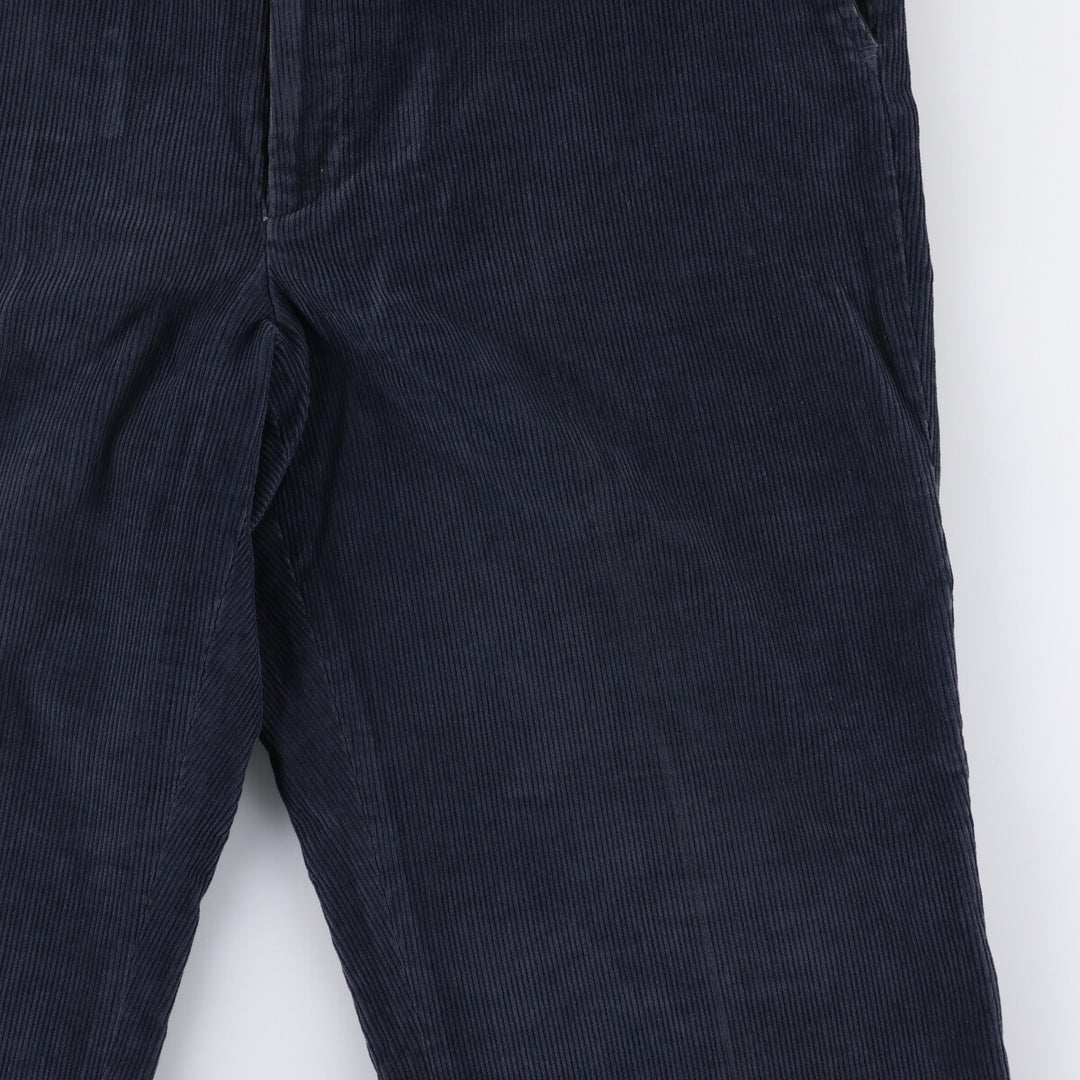 Haggar Corduroy Pants for Men, W36 cotton navy blue type Vintage Second Hand