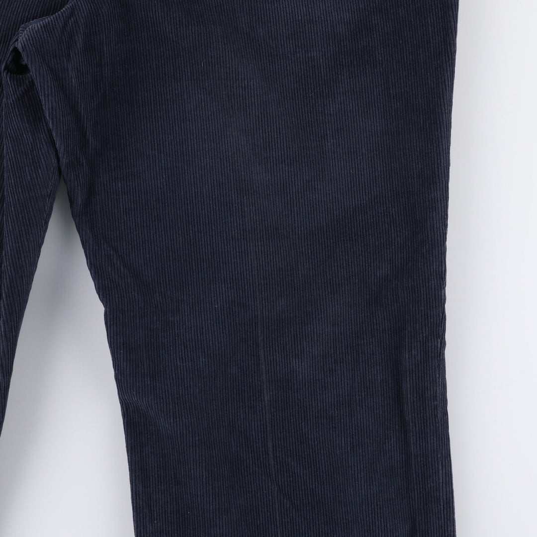 Haggar Corduroy Pants for Men, W36 cotton navy blue type Vintage Second Hand