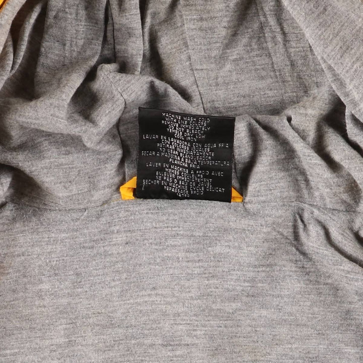 Vintage 80s-90'S Adidas nylon hoodie, size L, men's Nylon yellow type Vintage Second Hand