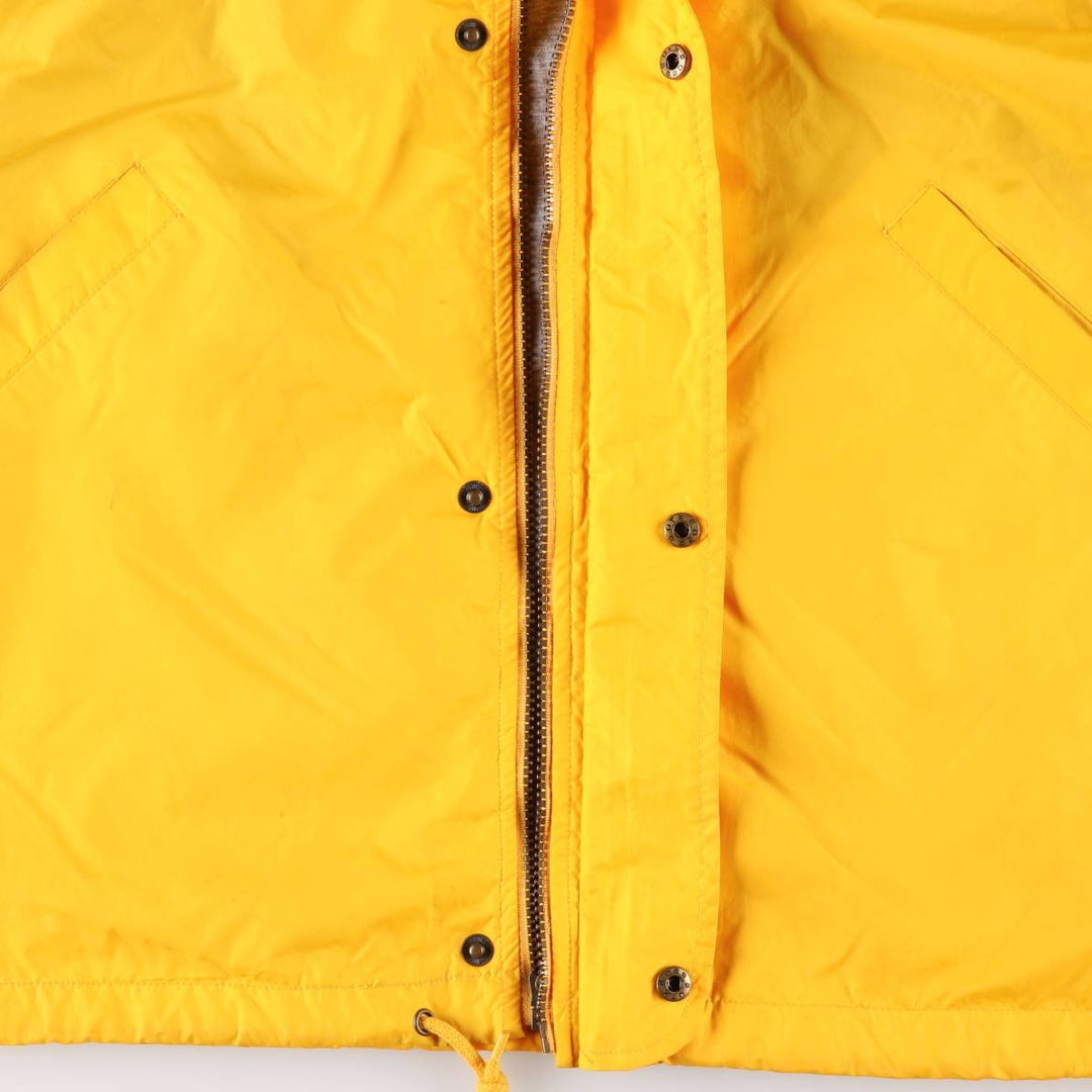 Vintage 80s-90'S Adidas nylon hoodie, size L, men's Nylon yellow type Vintage Second Hand