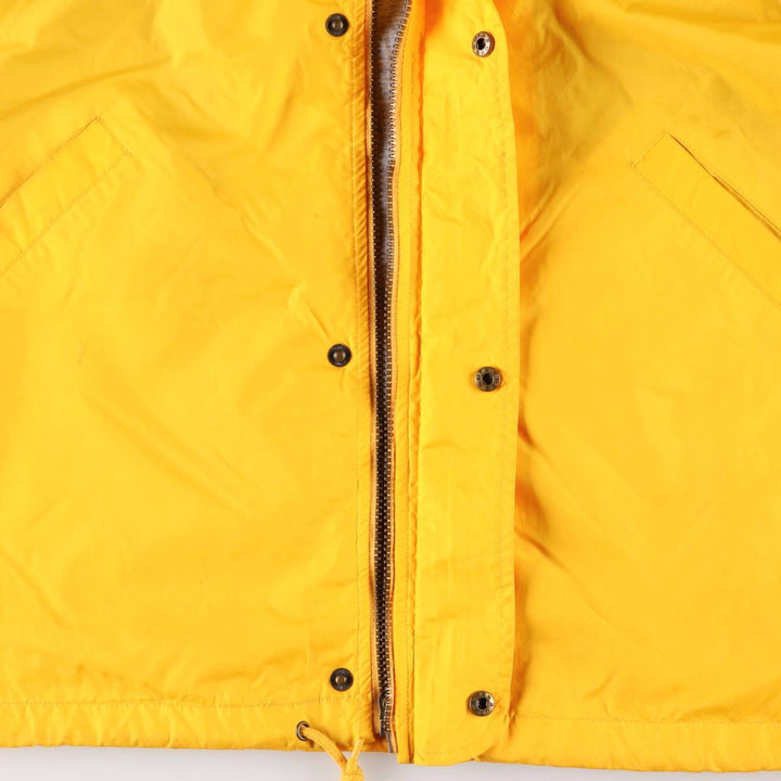 Vintage 80s-90'S Adidas nylon hoodie, size L, men's Nylon yellow type Vintage Second Hand