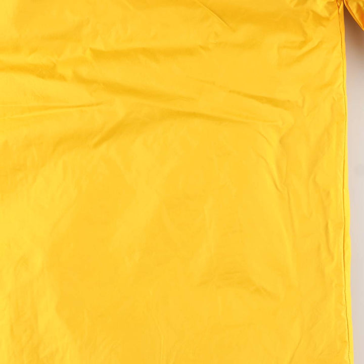 Vintage 80s-90'S Adidas nylon hoodie, size L, men's Nylon yellow type Vintage Second Hand
