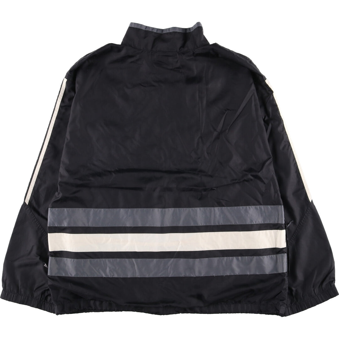 90s~00'S Adidas nylon jacket, men's size L, vintage Nylon black type Vintage Second Hand