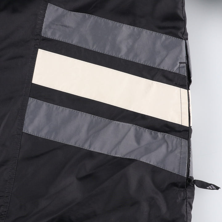 90s~00'S Adidas nylon jacket, men's size L, vintage Nylon black type Vintage Second Hand