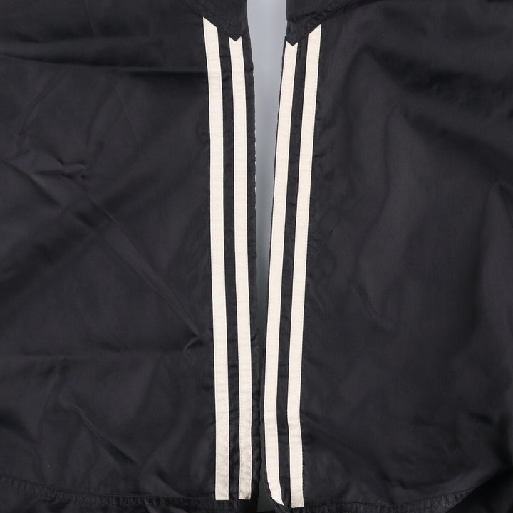 90s~00'S Adidas nylon jacket, men's size L, vintage Nylon black type Vintage Second Hand