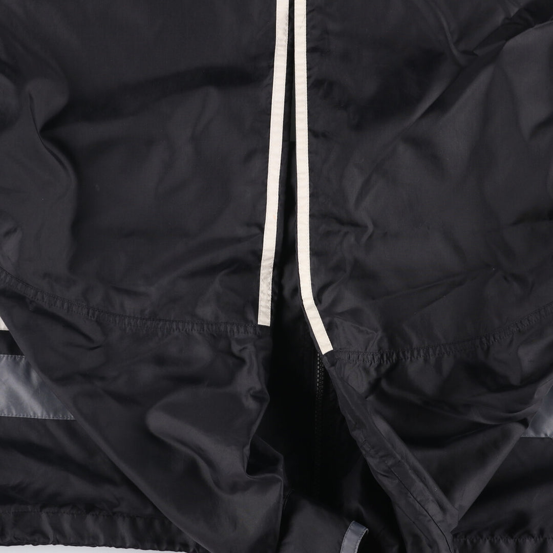 90s~00'S Adidas nylon jacket, men's size L, vintage Nylon black type Vintage Second Hand