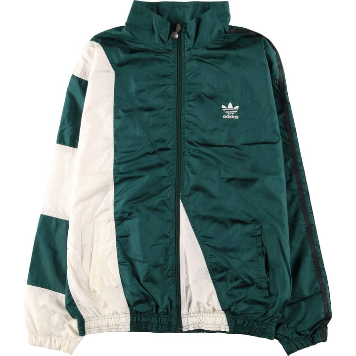 Vintage 80s-90'S Adidas nylon jacket, size S, men's Nylon Green type dark green Vintage Second Hand