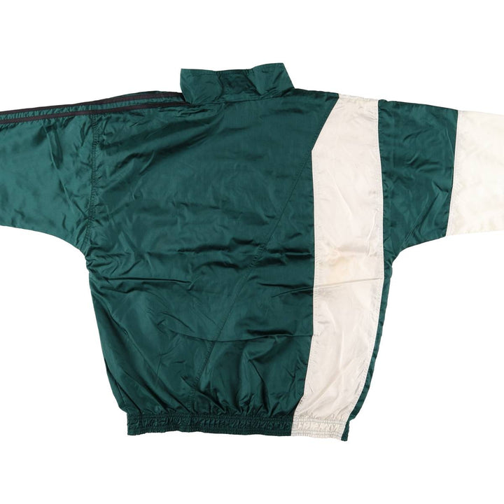Vintage 80s-90'S Adidas nylon jacket, size S, men's Nylon Green type dark green Vintage Second Hand