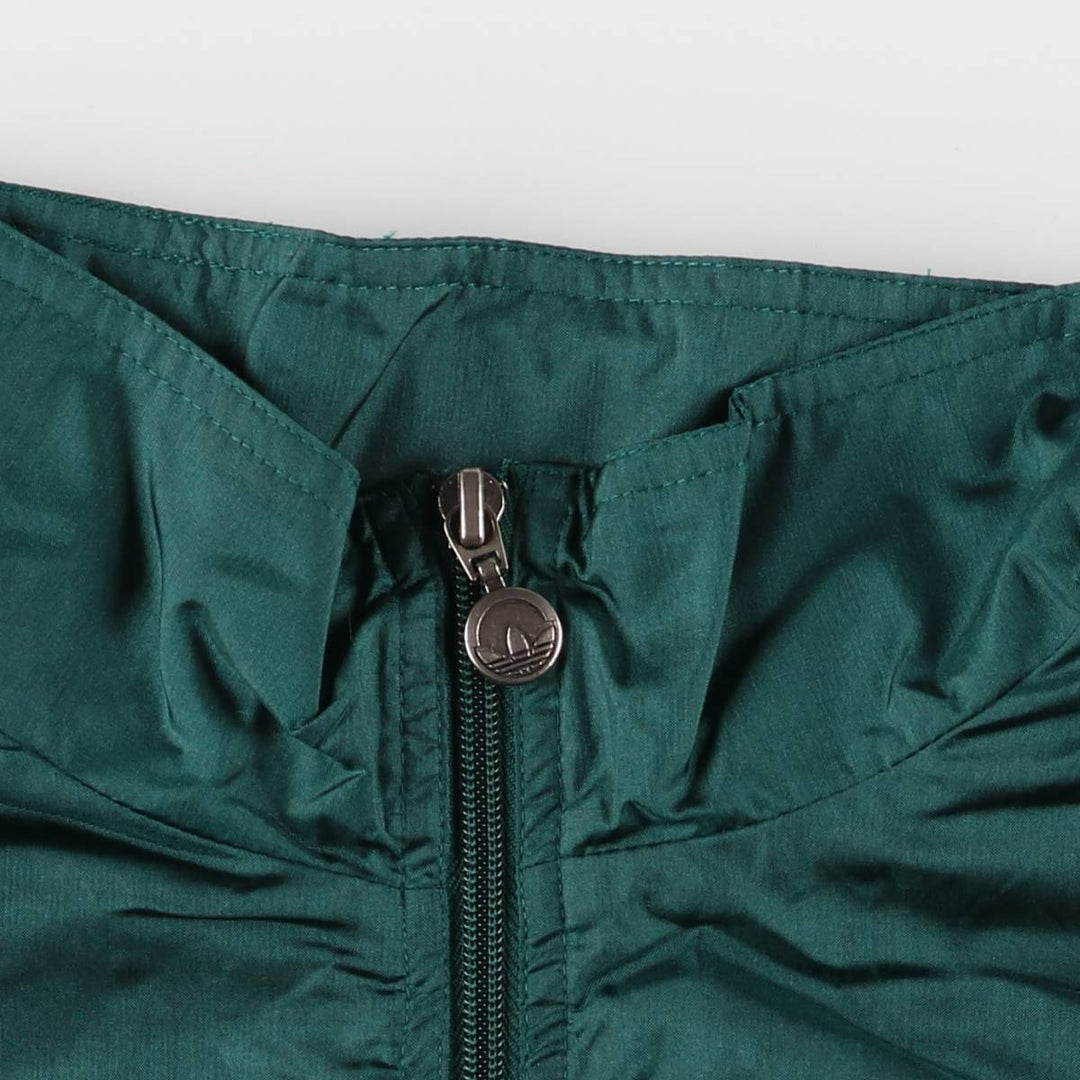 Vintage 80s-90'S Adidas nylon jacket, size S, men's Nylon Green type dark green Vintage Second Hand