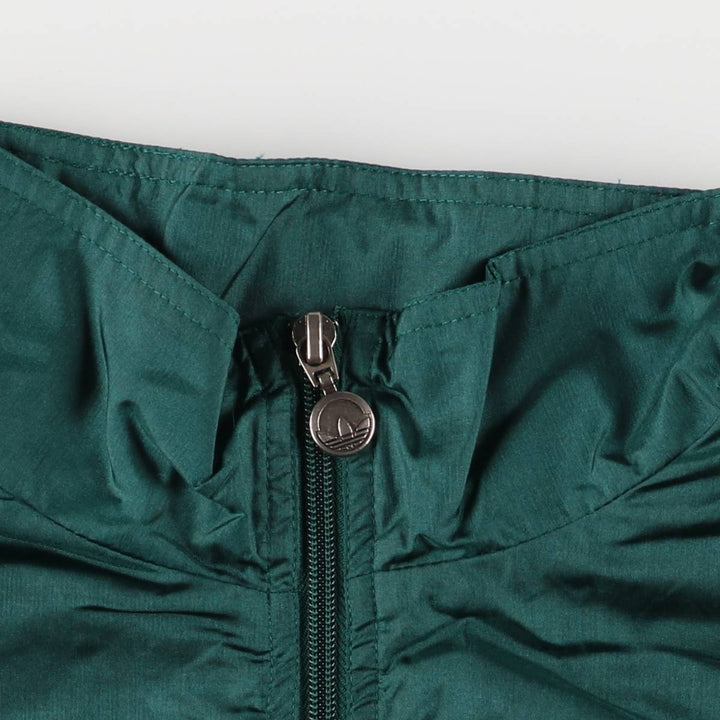 Vintage 80s-90'S Adidas nylon jacket, size S, men's Nylon Green type dark green Vintage Second Hand