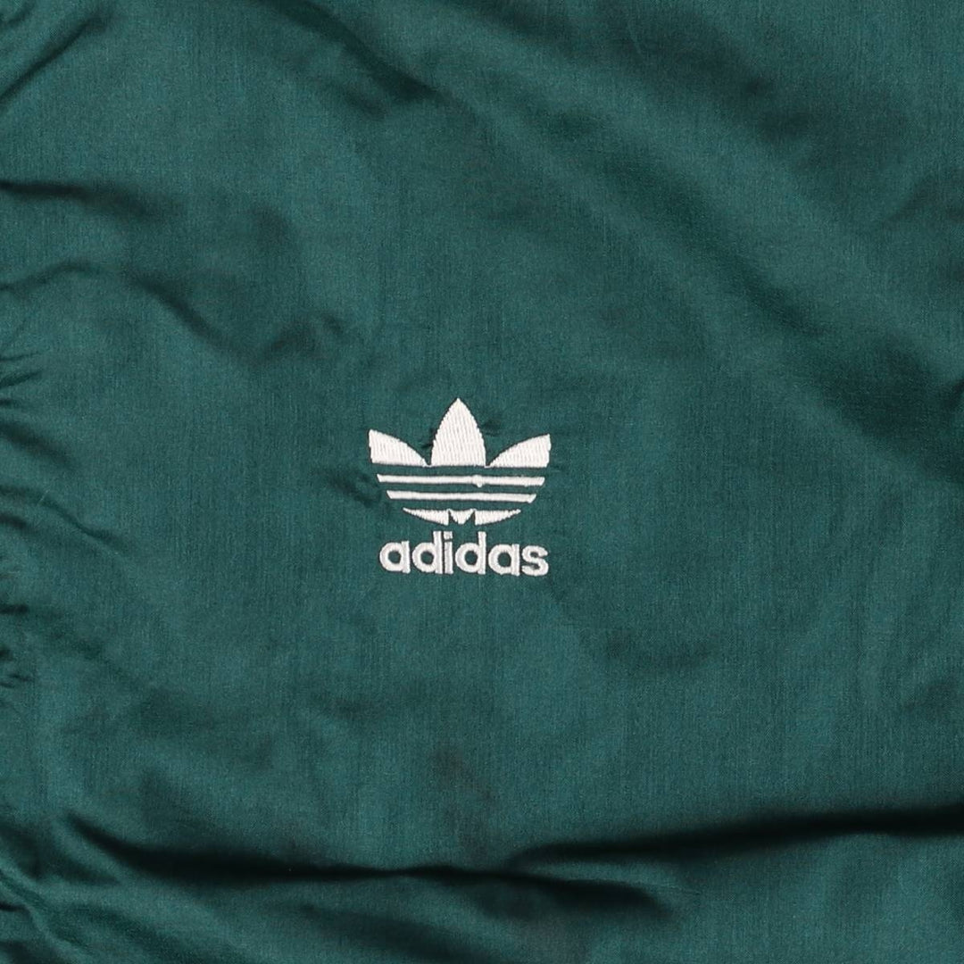 Vintage 80s-90'S Adidas nylon jacket, size S, men's Nylon Green type dark green Vintage Second Hand