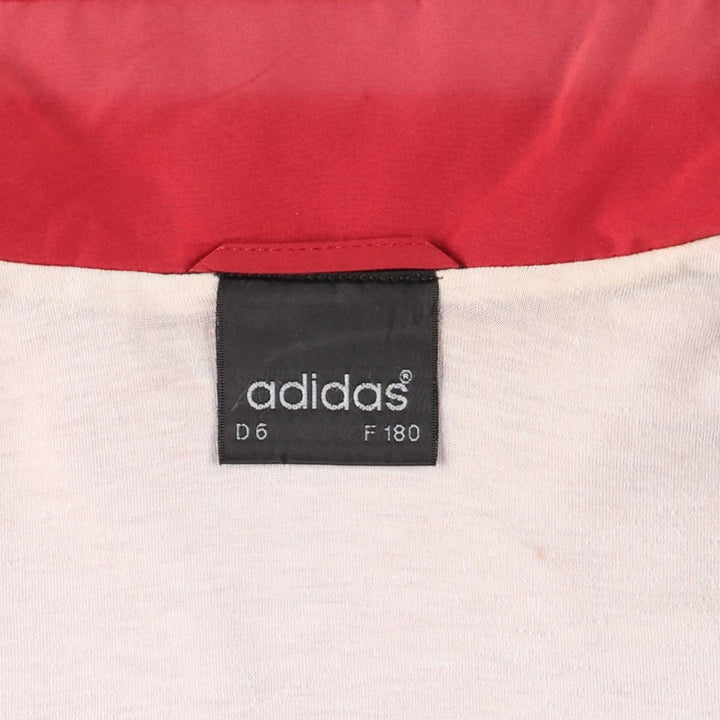 Vintage 80s-90'S Adidas Trefoil Logo Windbreaker, Men's Size Medium polyester red type Vintage Second Hand