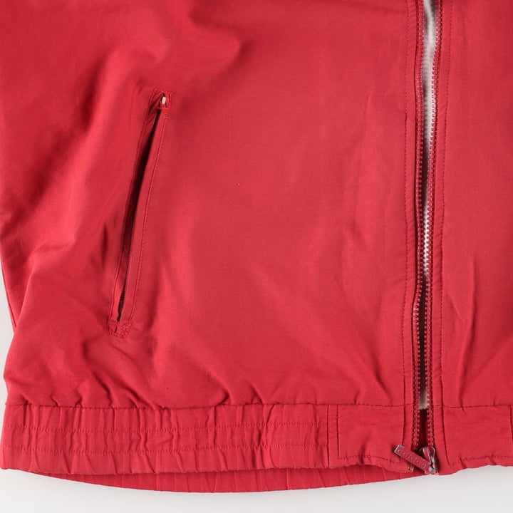 Vintage 80s-90'S Adidas Trefoil Logo Windbreaker, Men's Size Medium polyester red type Vintage Second Hand