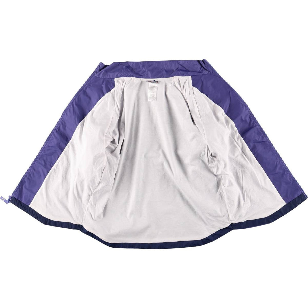 Vintage 90s-00'S Adidas nylon jacket, size M, men's Nylon Purple type blue-purple Vintage Second Hand