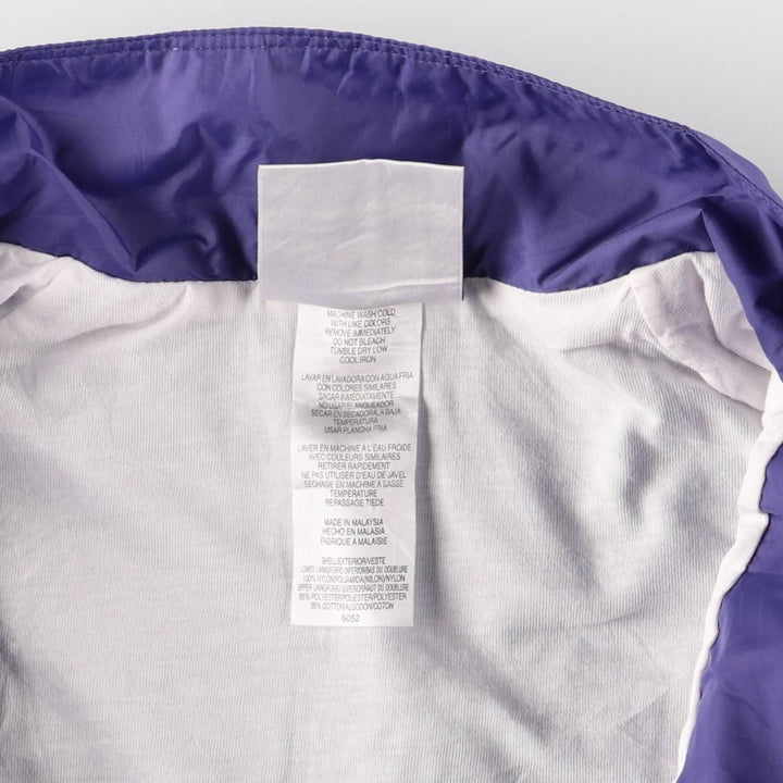 Vintage 90s-00'S Adidas nylon jacket, size M, men's Nylon Purple type blue-purple Vintage Second Hand