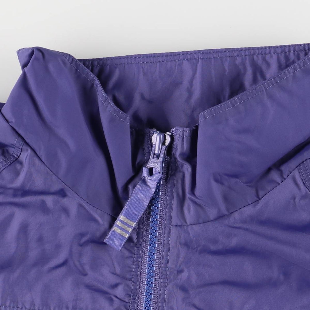 Vintage 90s-00'S Adidas nylon jacket, size M, men's Nylon Purple type blue-purple Vintage Second Hand