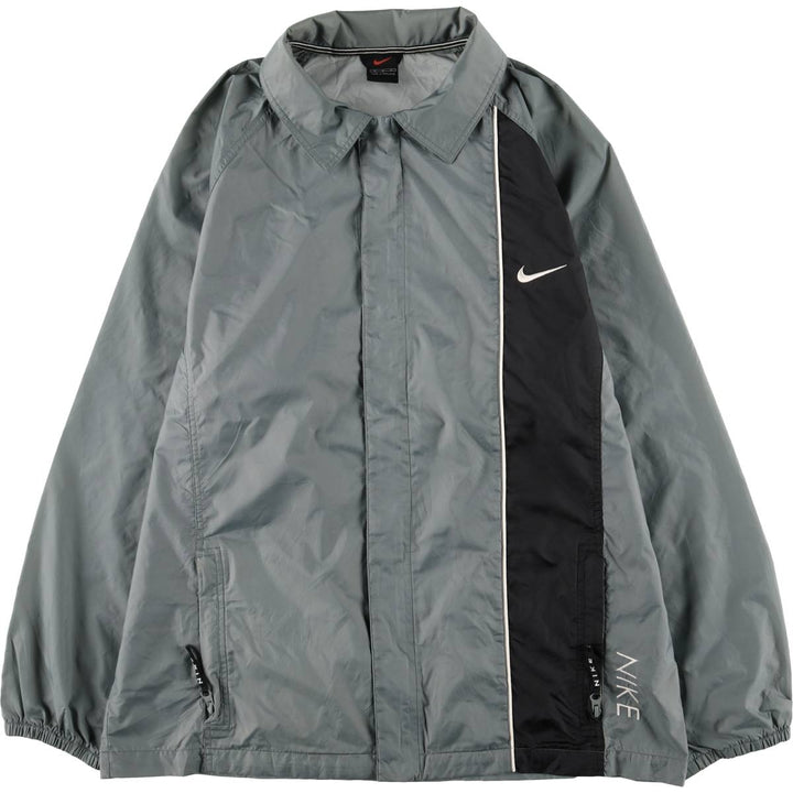90'S Nike NIKE Nylon Jacket Men's M Size Vintage Nylon gray type Vintage Second Hand