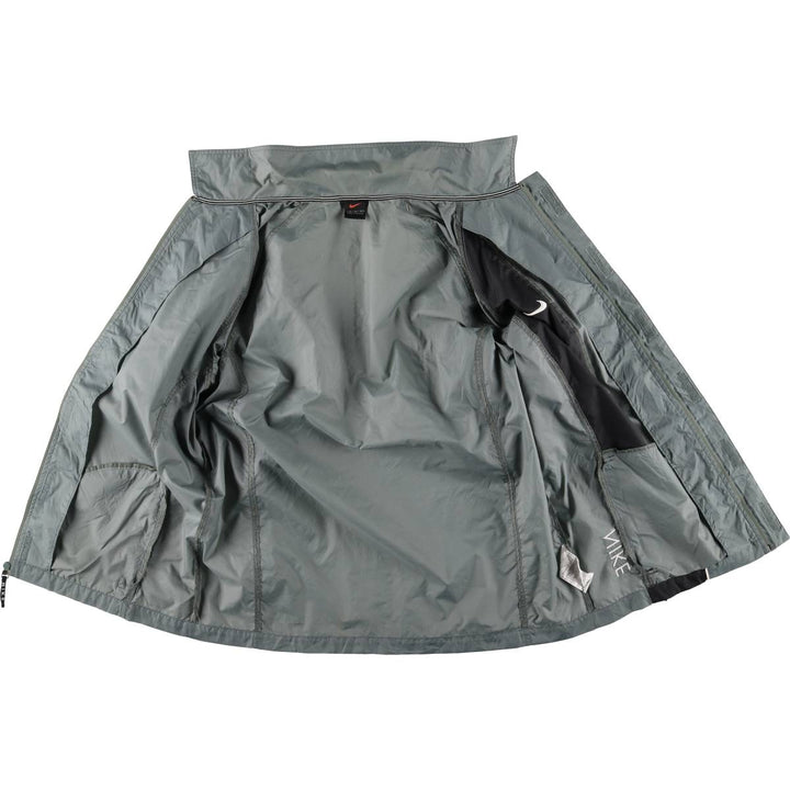 90'S Nike NIKE Nylon Jacket Men's M Size Vintage Nylon gray type Vintage Second Hand