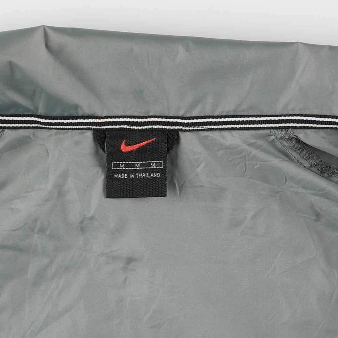 90'S Nike NIKE Nylon Jacket Men's M Size Vintage Nylon gray type Vintage Second Hand