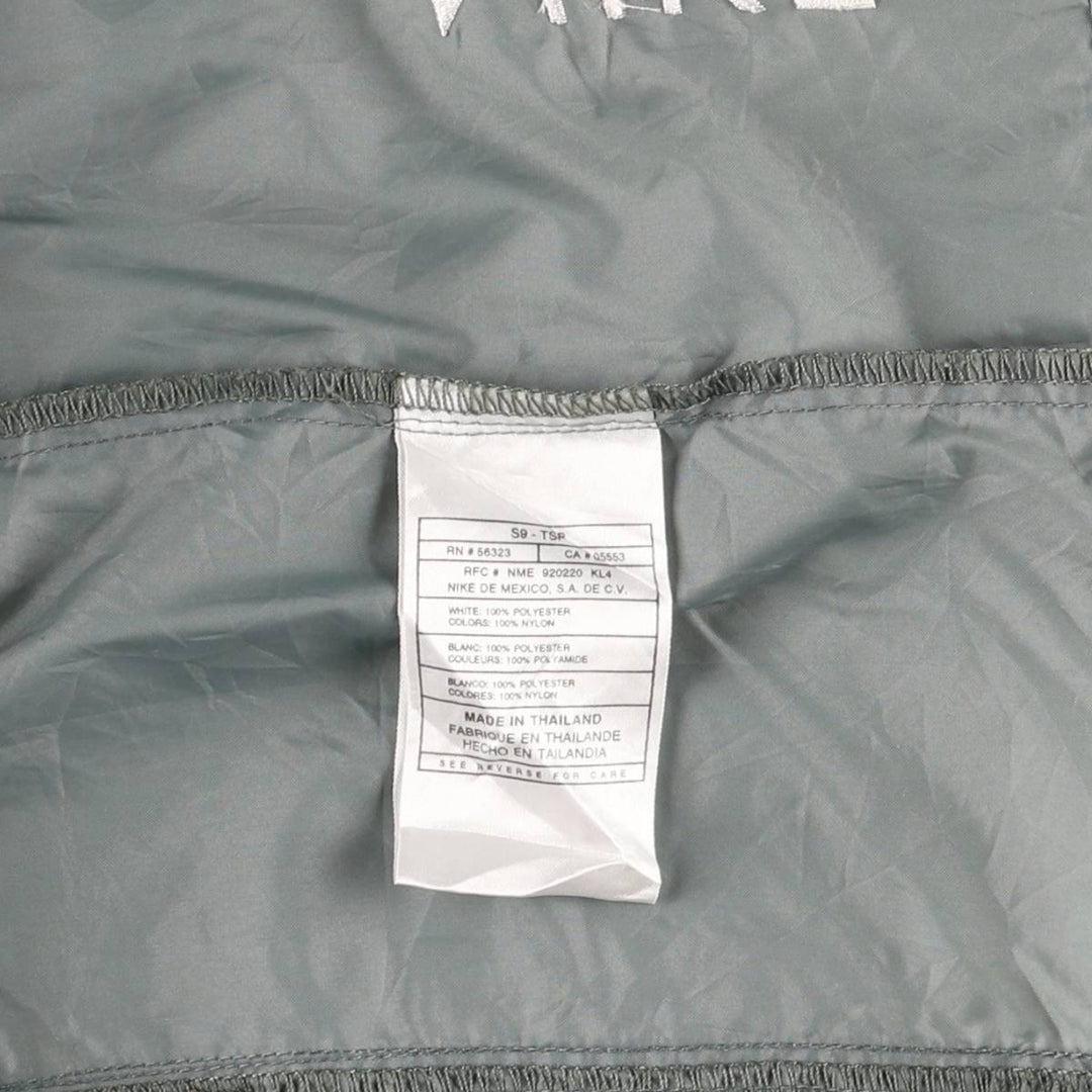 90'S Nike NIKE Nylon Jacket Men's M Size Vintage Nylon gray type Vintage Second Hand