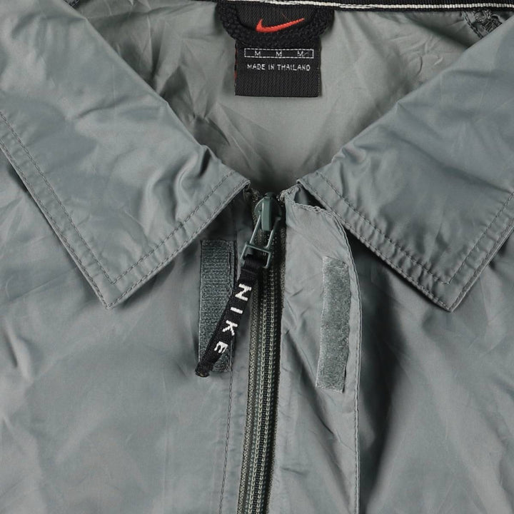 90'S Nike NIKE Nylon Jacket Men's M Size Vintage Nylon gray type Vintage Second Hand