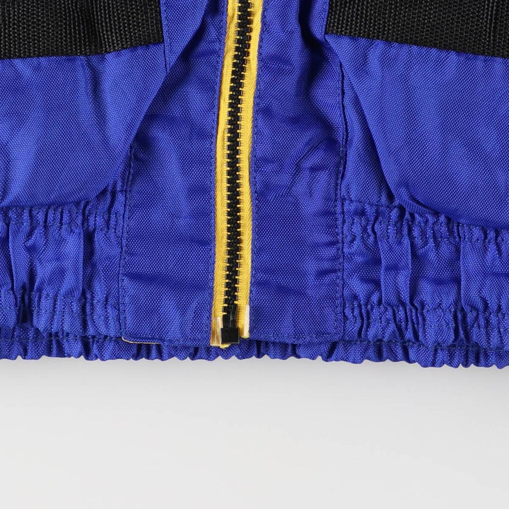 90'S Reebok nylon jacket, men's size L, vintage Nylon blue type Vintage Second Hand
