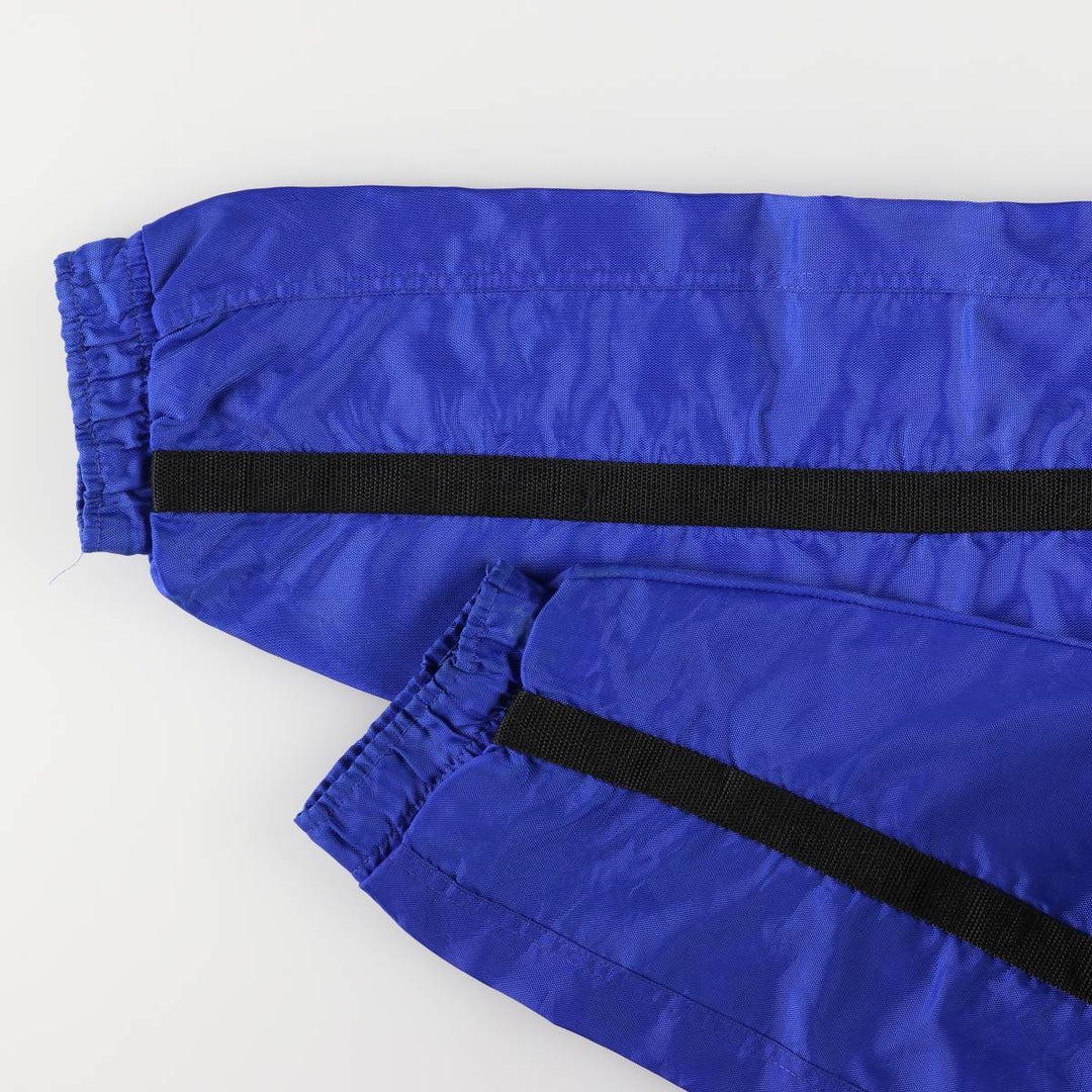 90'S Reebok nylon jacket, men's size L, vintage Nylon blue type Vintage Second Hand