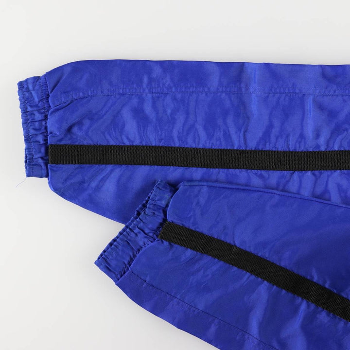 90'S Reebok nylon jacket, men's size L, vintage Nylon blue type Vintage Second Hand
