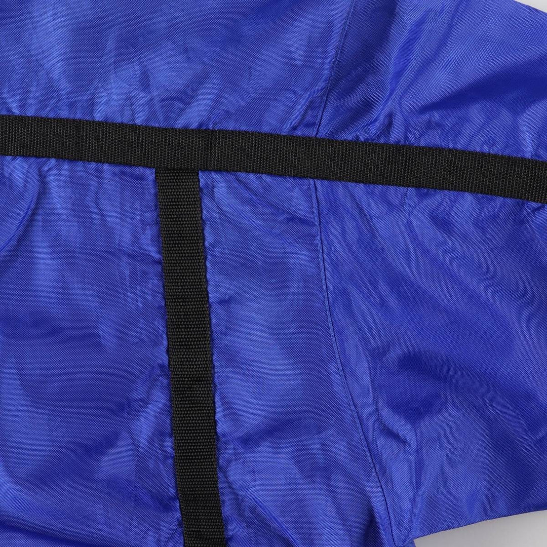 90'S Reebok nylon jacket, men's size L, vintage Nylon blue type Vintage Second Hand