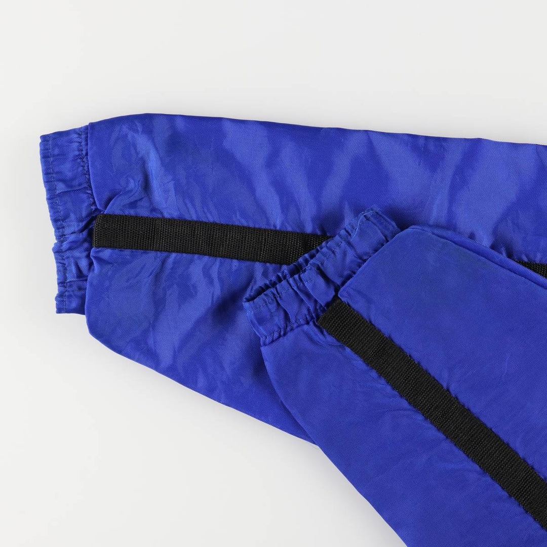 90'S Reebok nylon jacket, men's size L, vintage Nylon blue type Vintage Second Hand