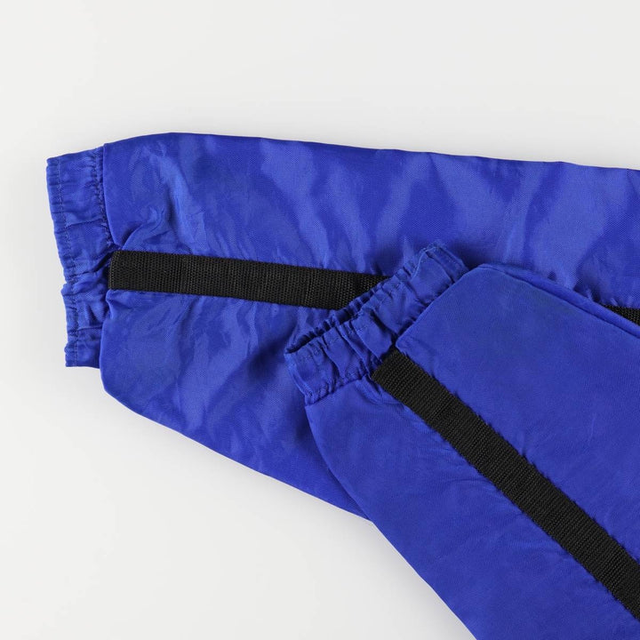 90'S Reebok nylon jacket, men's size L, vintage Nylon blue type Vintage Second Hand