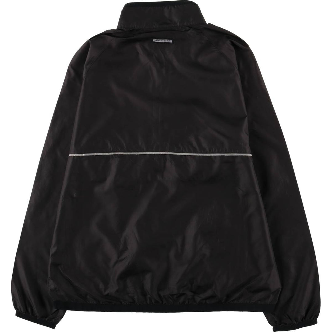 Vintage 90'S Nike Running Half-Zip Warm-Up Pullover, Men's Size Small polyester black type Vintage Second Hand
