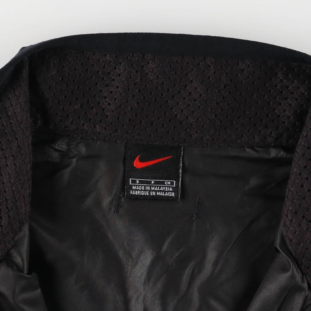 Vintage 90'S Nike Running Half-Zip Warm-Up Pullover, Men's Size Small polyester black type Vintage Second Hand