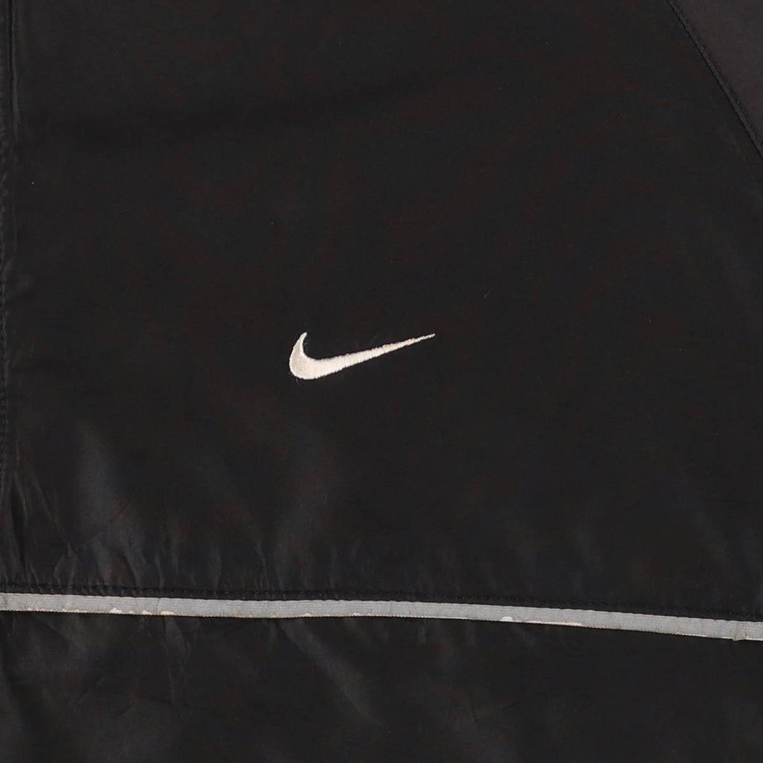 Vintage 90'S Nike Running Half-Zip Warm-Up Pullover, Men's Size Small polyester black type Vintage Second Hand