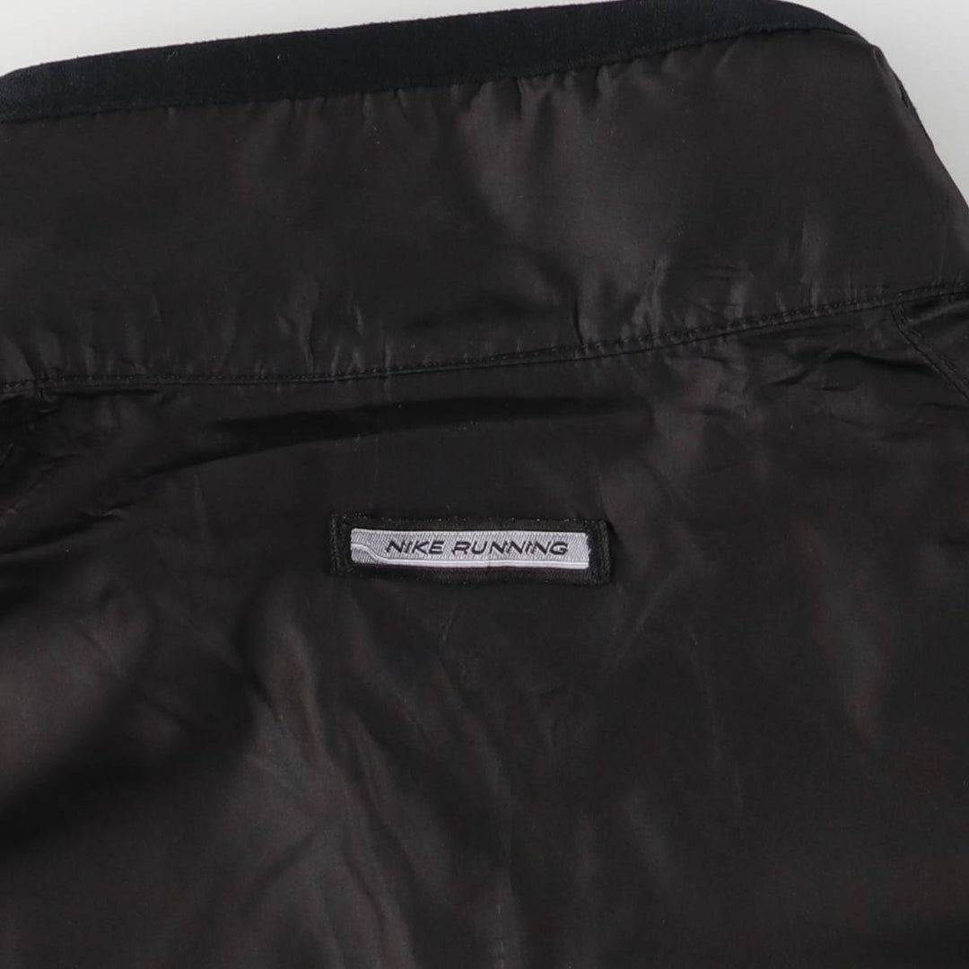 Vintage 90'S Nike Running Half-Zip Warm-Up Pullover, Men's Size Small polyester black type Vintage Second Hand