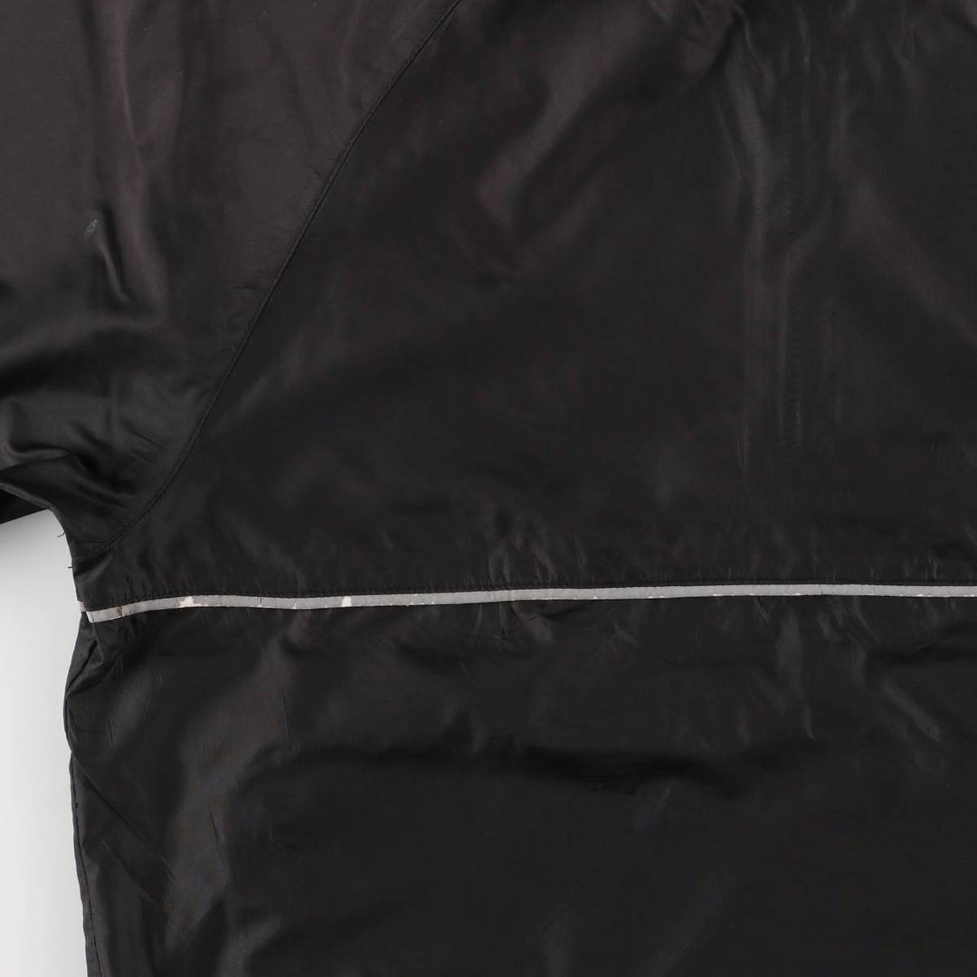 Vintage 90'S Nike Running Half-Zip Warm-Up Pullover, Men's Size Small polyester black type Vintage Second Hand
