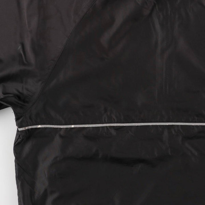 Vintage 90'S Nike Running Half-Zip Warm-Up Pullover, Men's Size Small polyester black type Vintage Second Hand