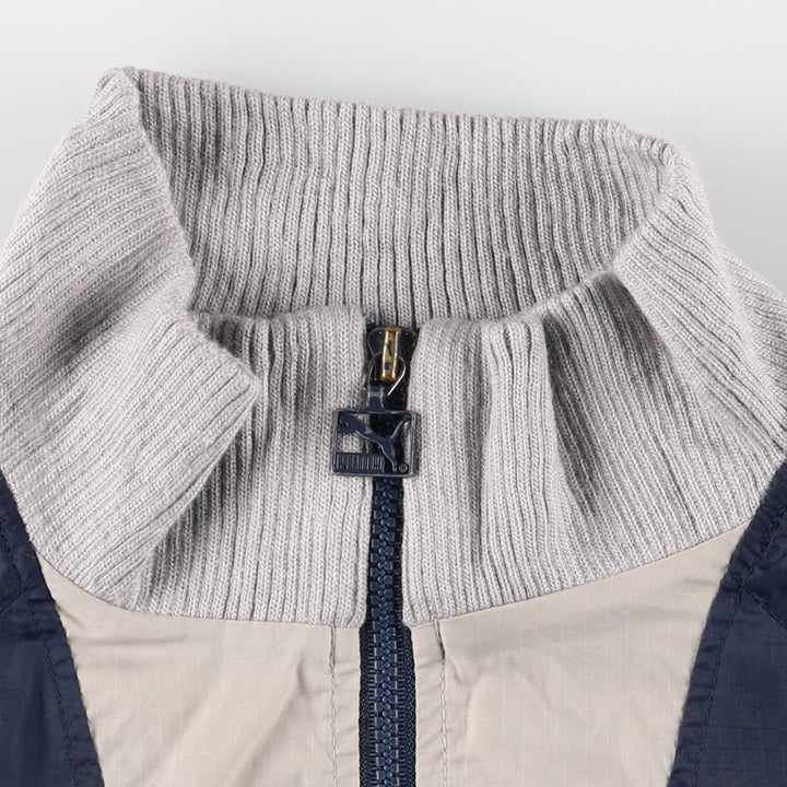 Vintage 80s-90'S Puma NBA Boston Celtics Ripstop Anorak Jacket, Men's Size XL Nylon navy blue type Vintage Second Hand