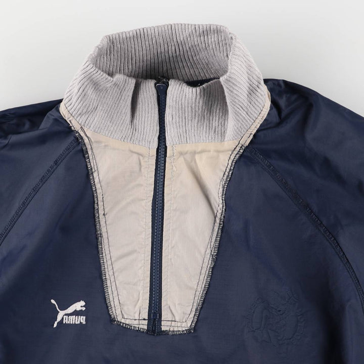 Vintage 80s-90'S Puma NBA Boston Celtics Ripstop Anorak Jacket, Men's Size XL Nylon navy blue type Vintage Second Hand