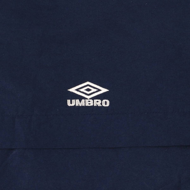 90'S Umbro Men's XXL Vintage Windbreaker polyester navy blue type Vintage Second Hand
