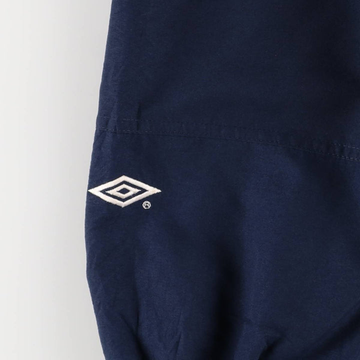 90'S Umbro Men's XXL Vintage Windbreaker polyester navy blue type Vintage Second Hand