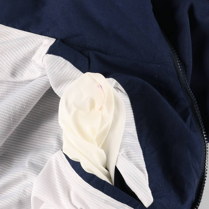 90'S Umbro Men's XXL Vintage Windbreaker polyester navy blue type Vintage Second Hand