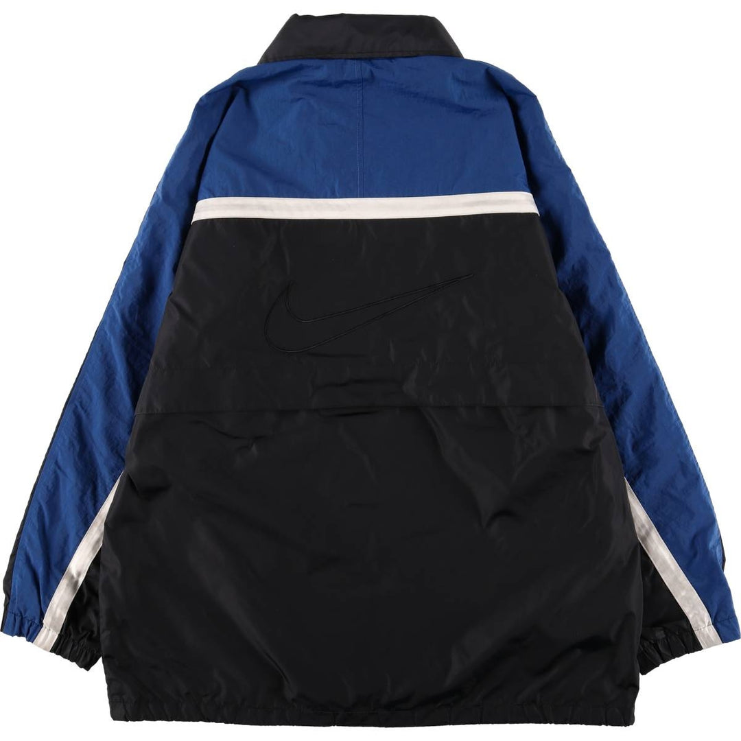 90'S Nike NIKE Nylon Jacket Men's Size L Vintage Nylon black type Vintage Second Hand