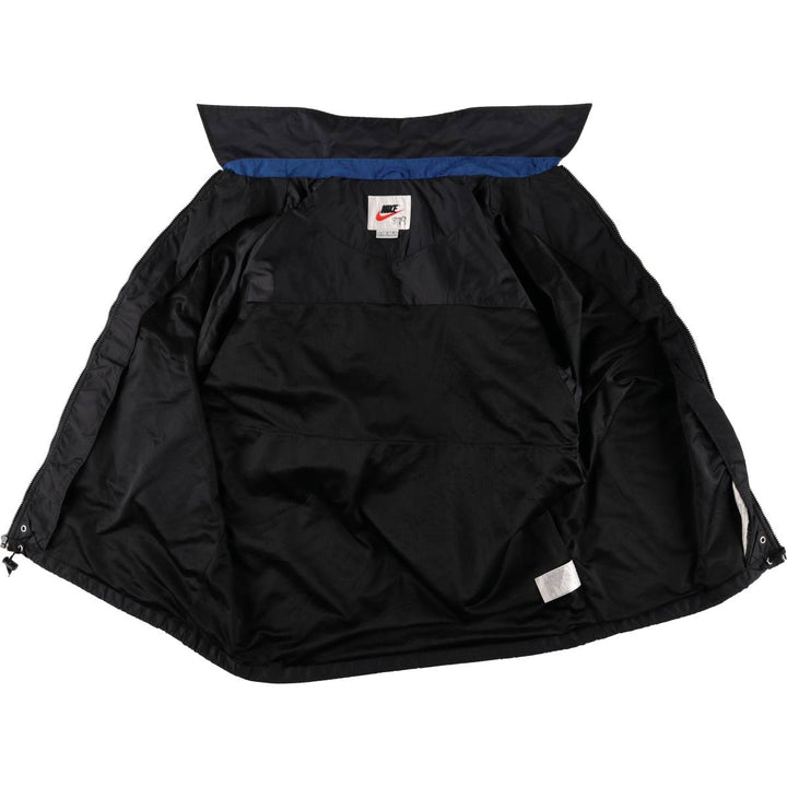 90'S Nike NIKE Nylon Jacket Men's Size L Vintage Nylon black type Vintage Second Hand