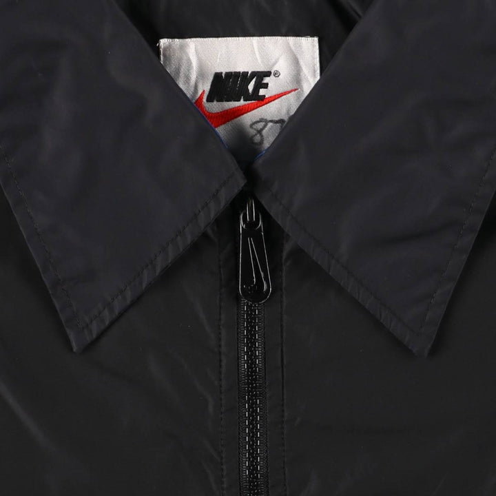 90'S Nike NIKE Nylon Jacket Men's Size L Vintage Nylon black type Vintage Second Hand
