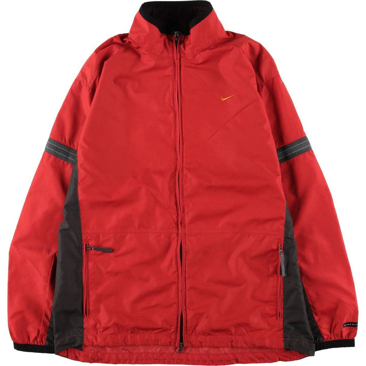 90'S Nike Windbreaker Men's Size L Vintage polyester red type reddish brown Vintage Second Hand
